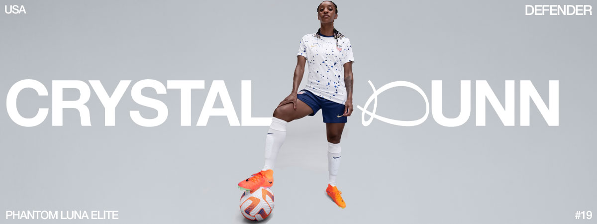 Crystal Dunn USWNT 2023 Stadium Home Big Kids' Nike Dri-FIT Soccer Jersey