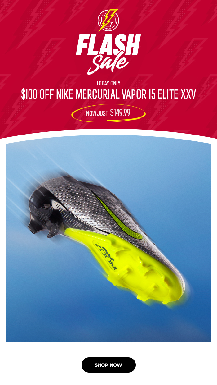 Today Only: $100 Off Nike Mercurial Vapor XXV - We Got Soccer