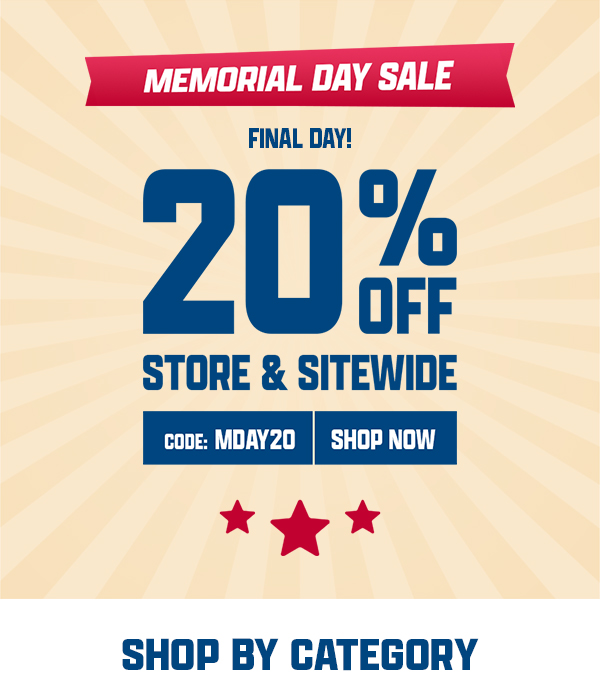20% off store and sitewide