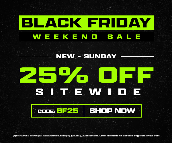 Black Friday 25% Off