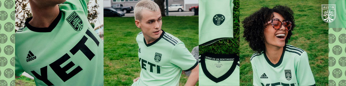 adidas Austin FC Pride Pre-Match Jersey - Black