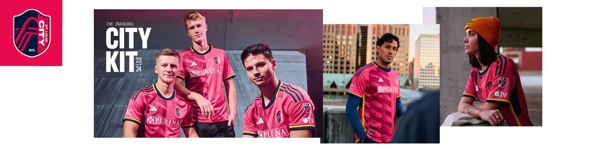 St. Louis CITY SC adidas Authentic Primary CITY Kit